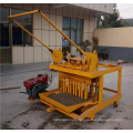 Manual brick making machine QTM4-40 hollow block maker machine with good quality,concrete cement hollow brick making machine